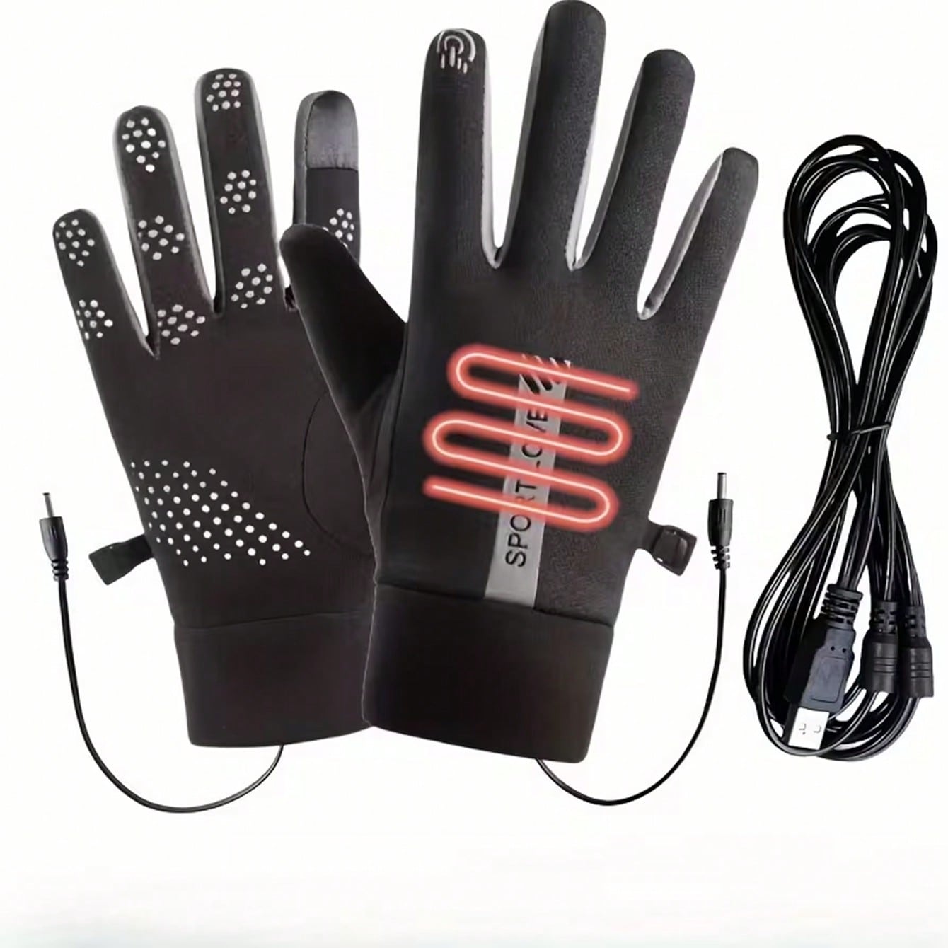 Cycling Commute Essentials - Gants chauffants sans batterie | Chauffage