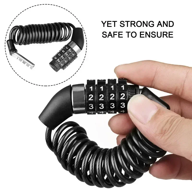 Chain Lock Combination - Chaîne antivol pour moto et vélo,