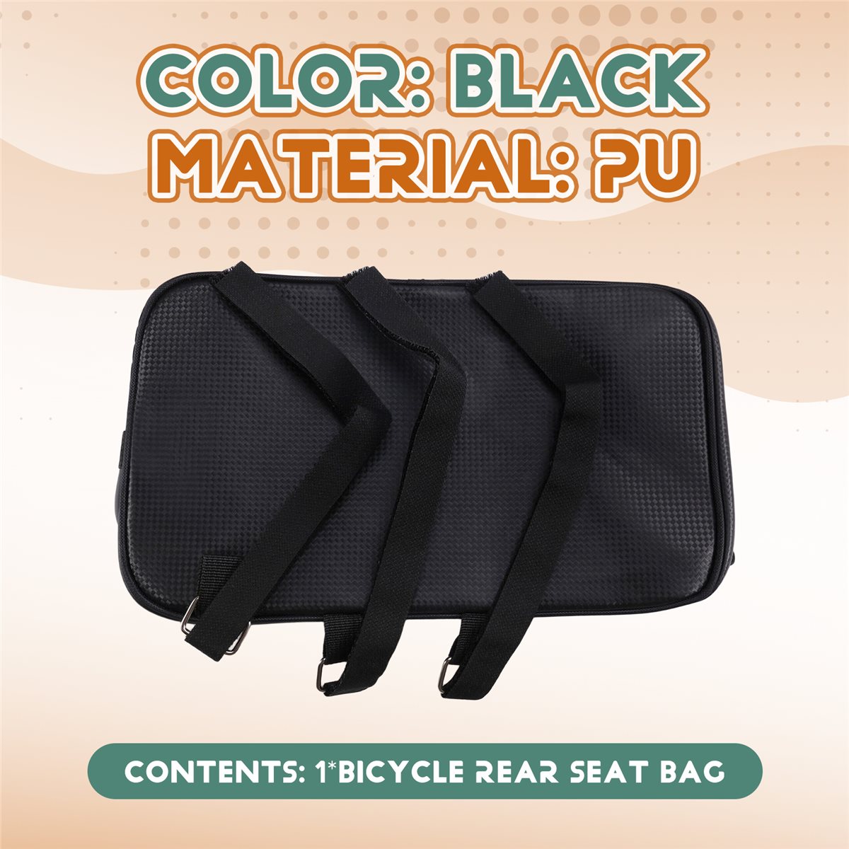 Panniers Waterproof Rear - Sacoche de Selle Arrière pour Vélo