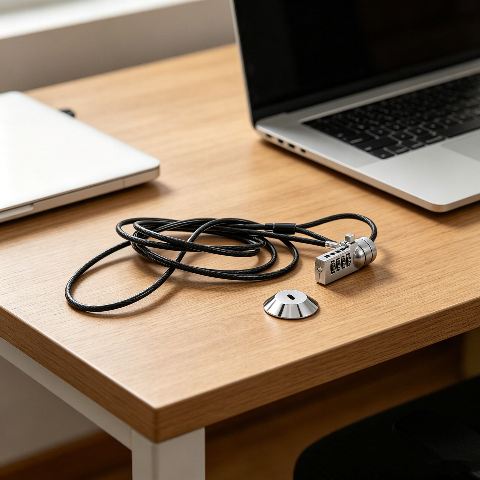 1 ensemble de serrures à combi - Cable Lock Flexible avis et prix