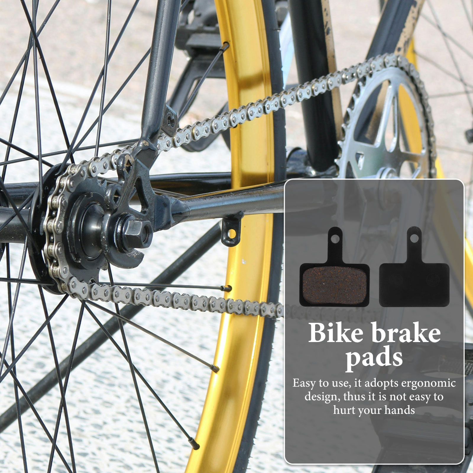 6 jeux de plaquettes de frein  - Cycling Commute Essentials avis et prix